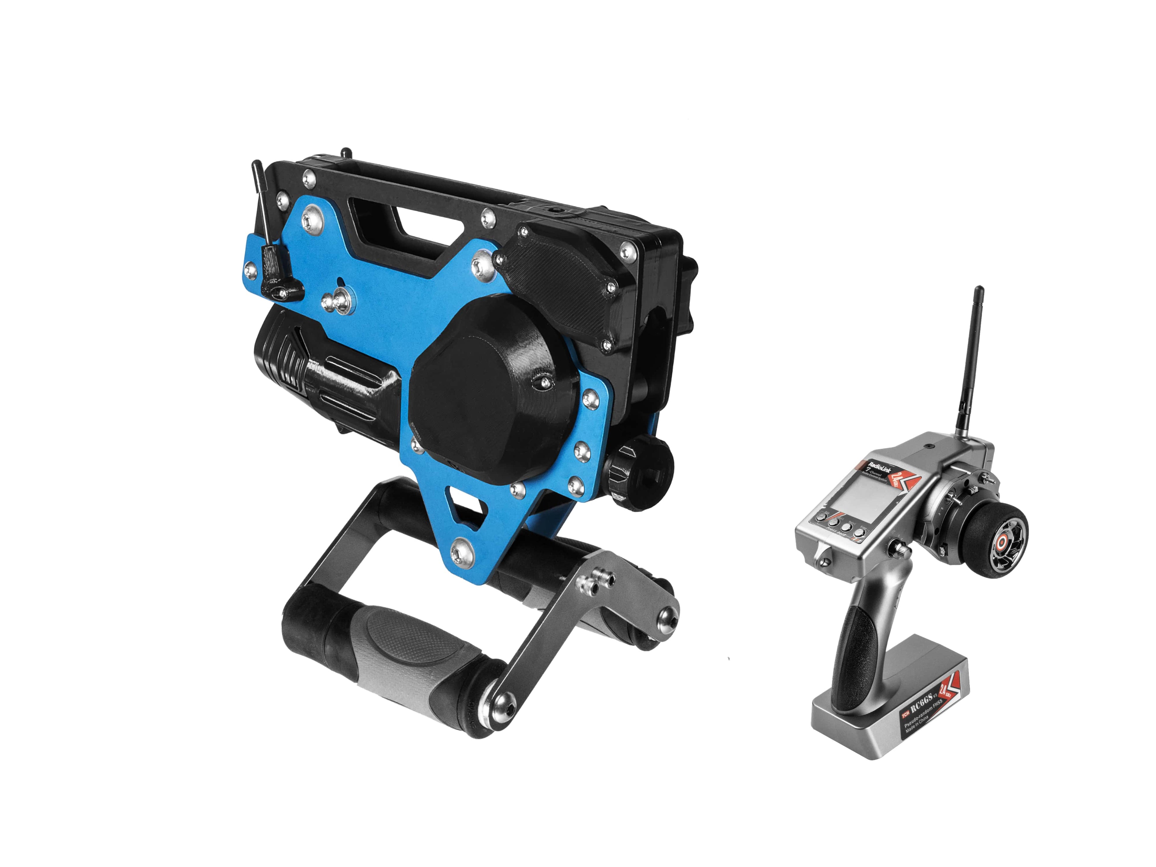 Boomerang with dual handlebar and remote